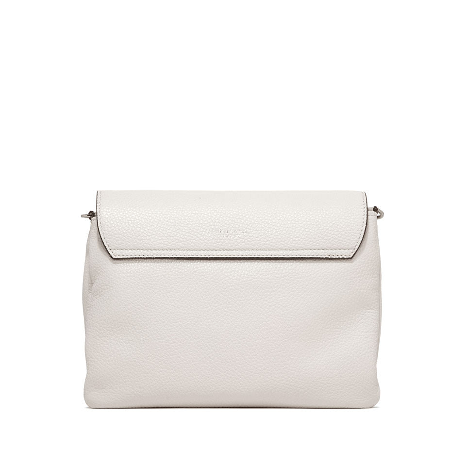 Borsa Three in pelle bottalata marble BS4364 LATTE GIANNI CHIARINI 