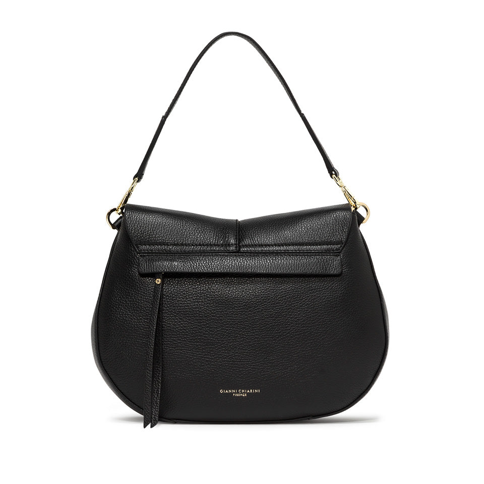 Borsa Helena round large nera BS6037 NERO GIANNI CHIARINI 
