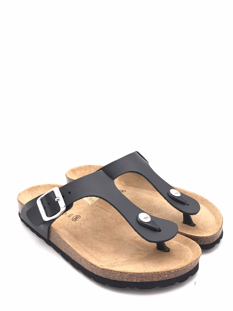 Ciabatta infradito Sara nera CC4015 NERO GRUNLAND 