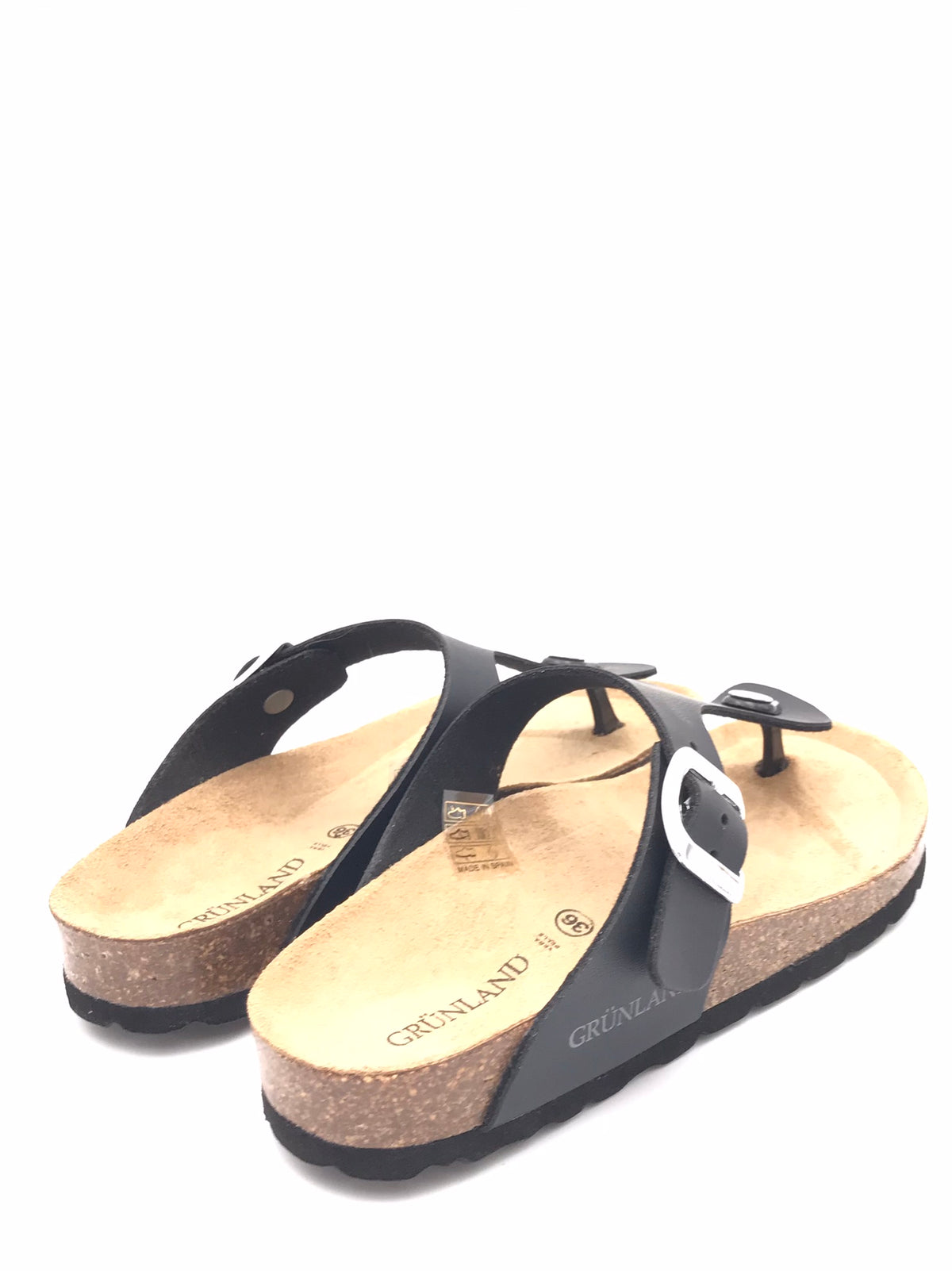Ciabatta infradito Sara nera CC4015 NERO GRUNLAND 