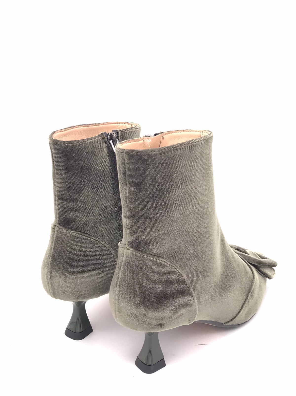 Tronchetto Jenny in velluto militare 2622 MILITARE ZULIAN 