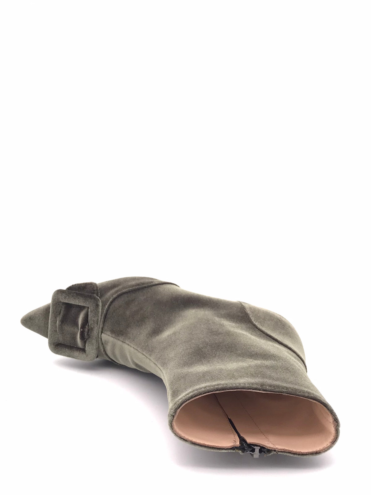 Tronchetto Jenny in velluto militare 2622 MILITARE ZULIAN 