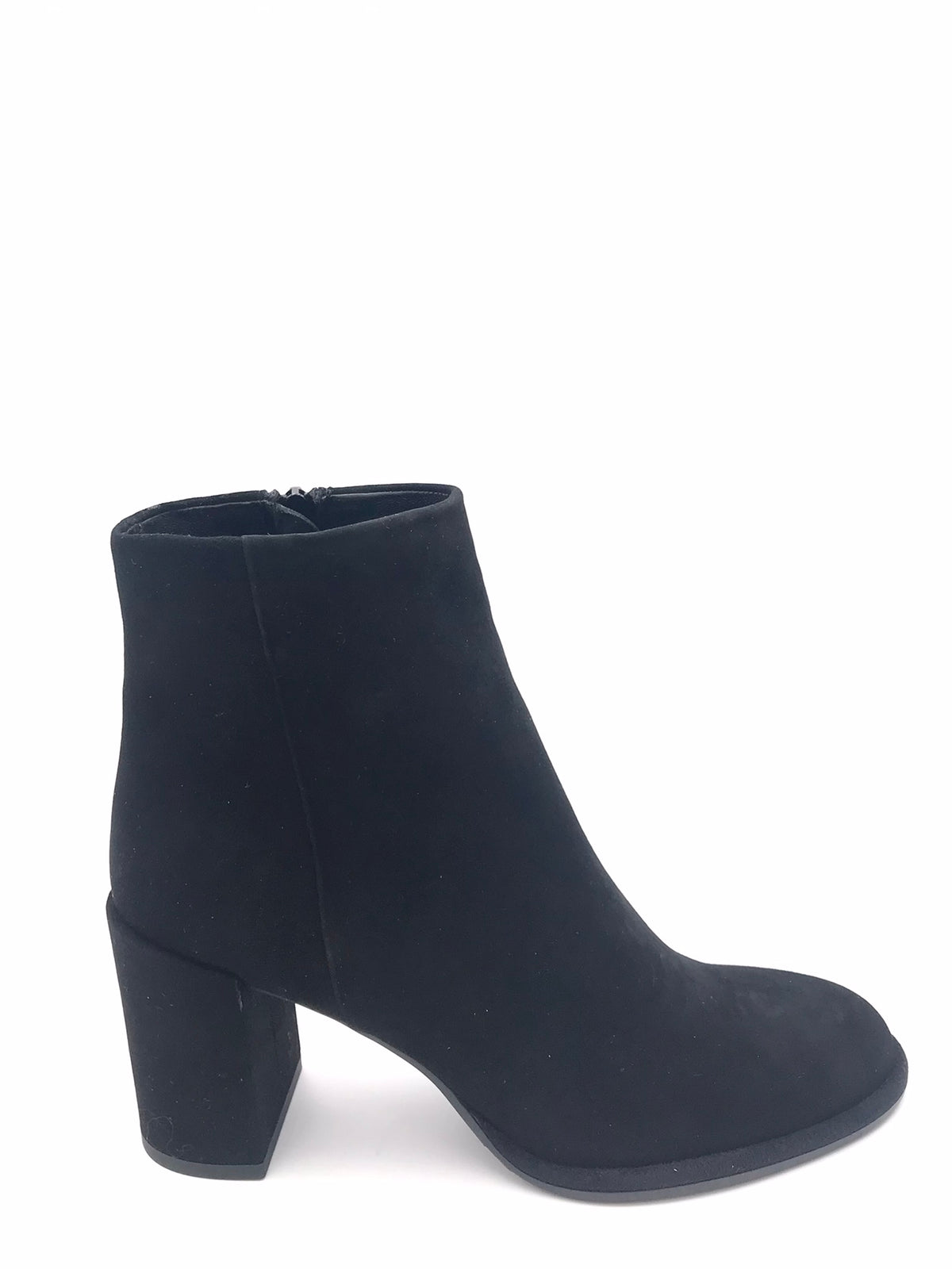 Tronchetto Fanny in camoscio nero SR577 NERO ZULIAN 