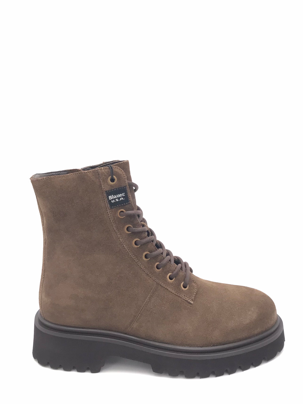 Anfibio in crosta taupe<BR/> BUXTON 04 MARRONE BLAUER 
