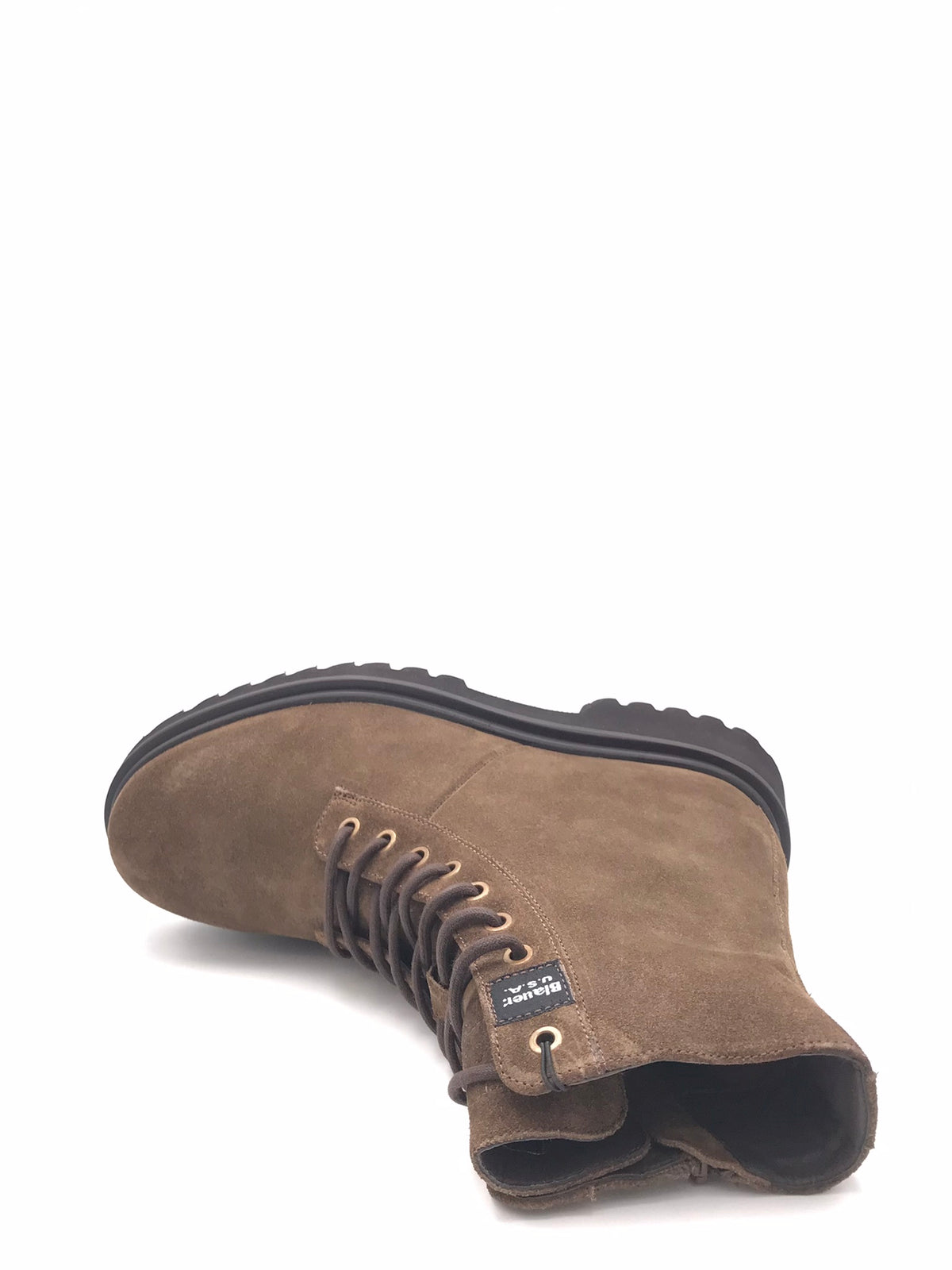 Anfibio in crosta taupe<BR/> BUXTON 04 MARRONE BLAUER 