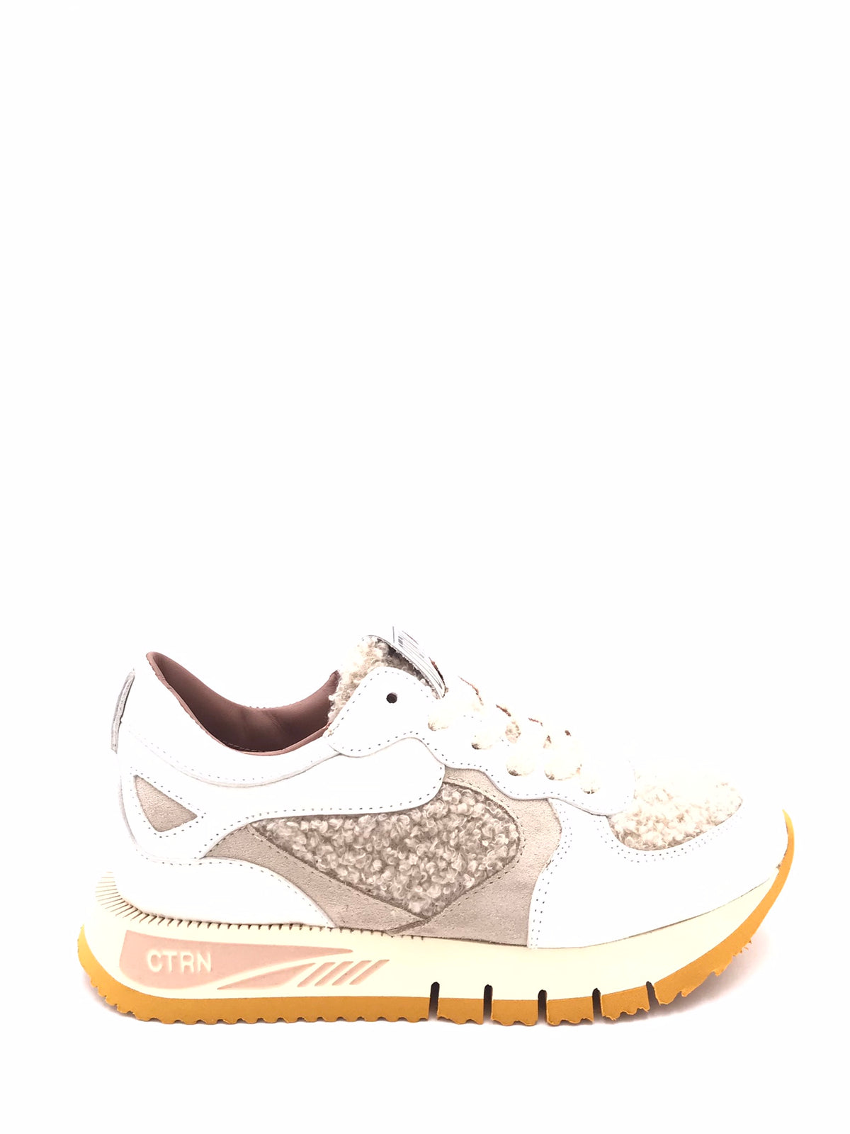 Sneakers running teddy crema 2544 CREMA CATERINA C 