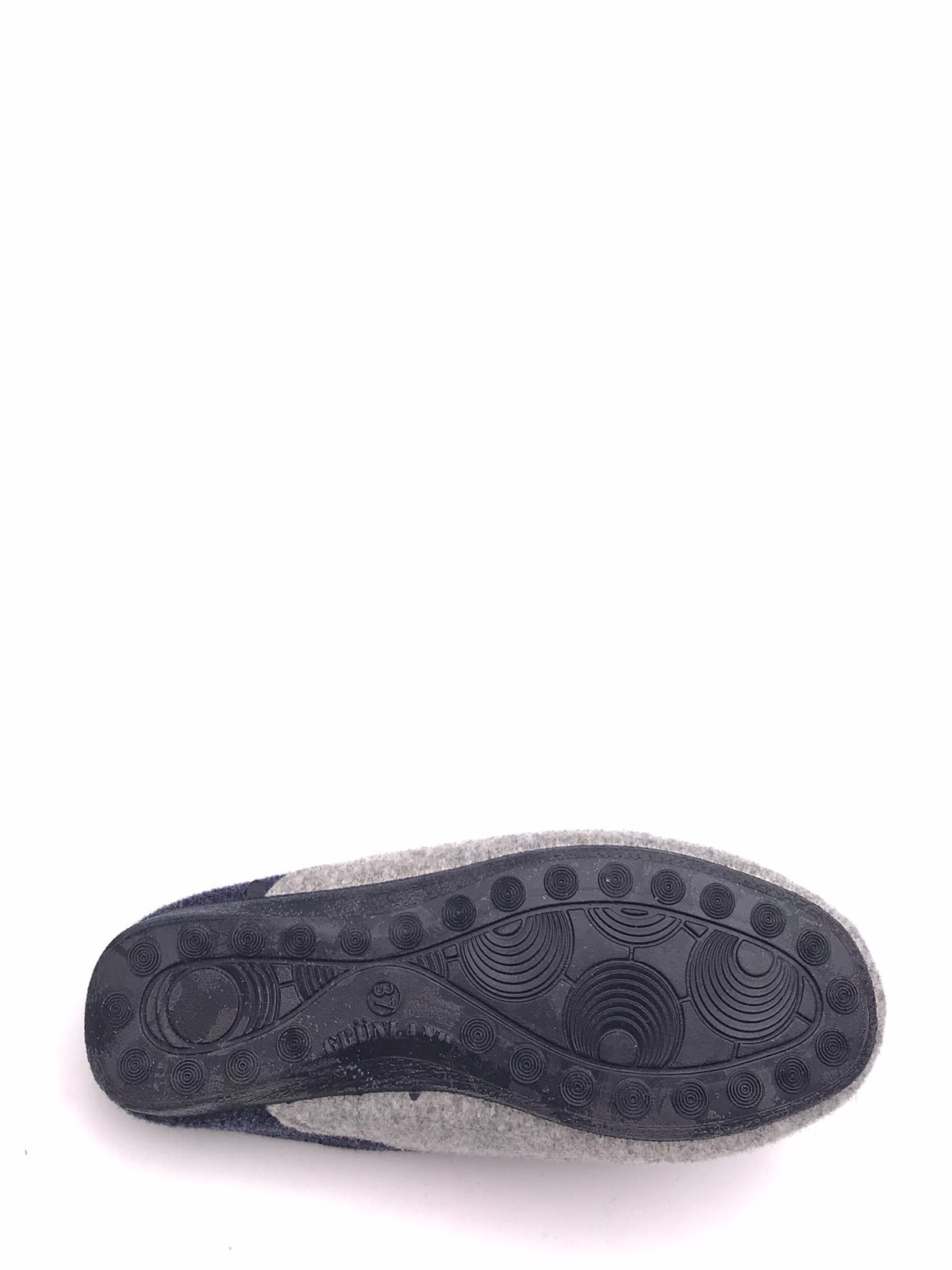 Ciabatta Adri in lana cotta grigio-blu CI1672 GRIGIO/BLU GRUNLAND 