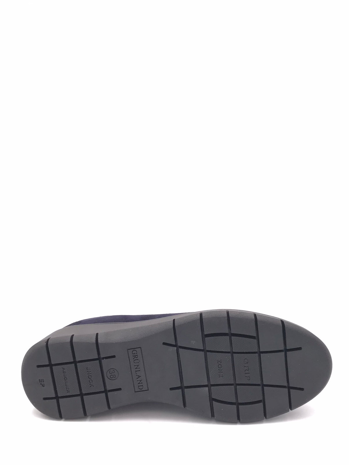 Scarpa Tass in camoscio blu con strass SC2179 BLU GRUNLAND 