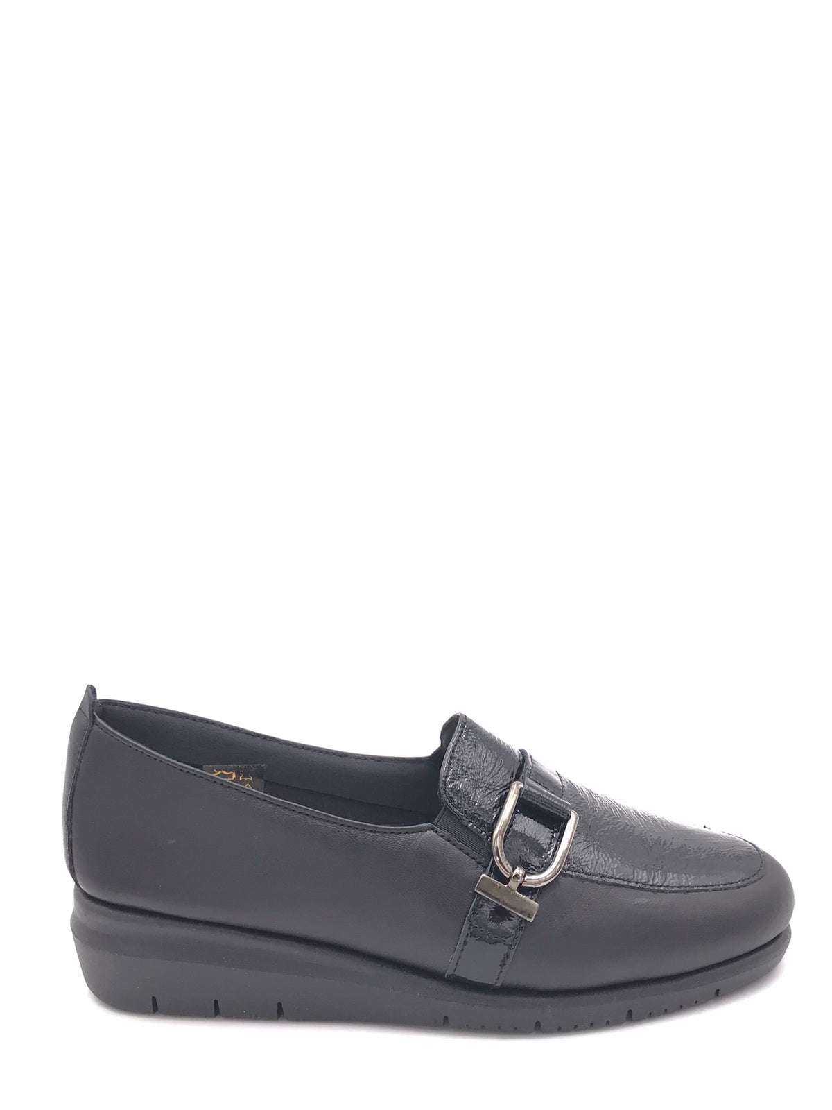 Mocassino Rysa in pelle nera SC6108 NERO GRUNLAND 