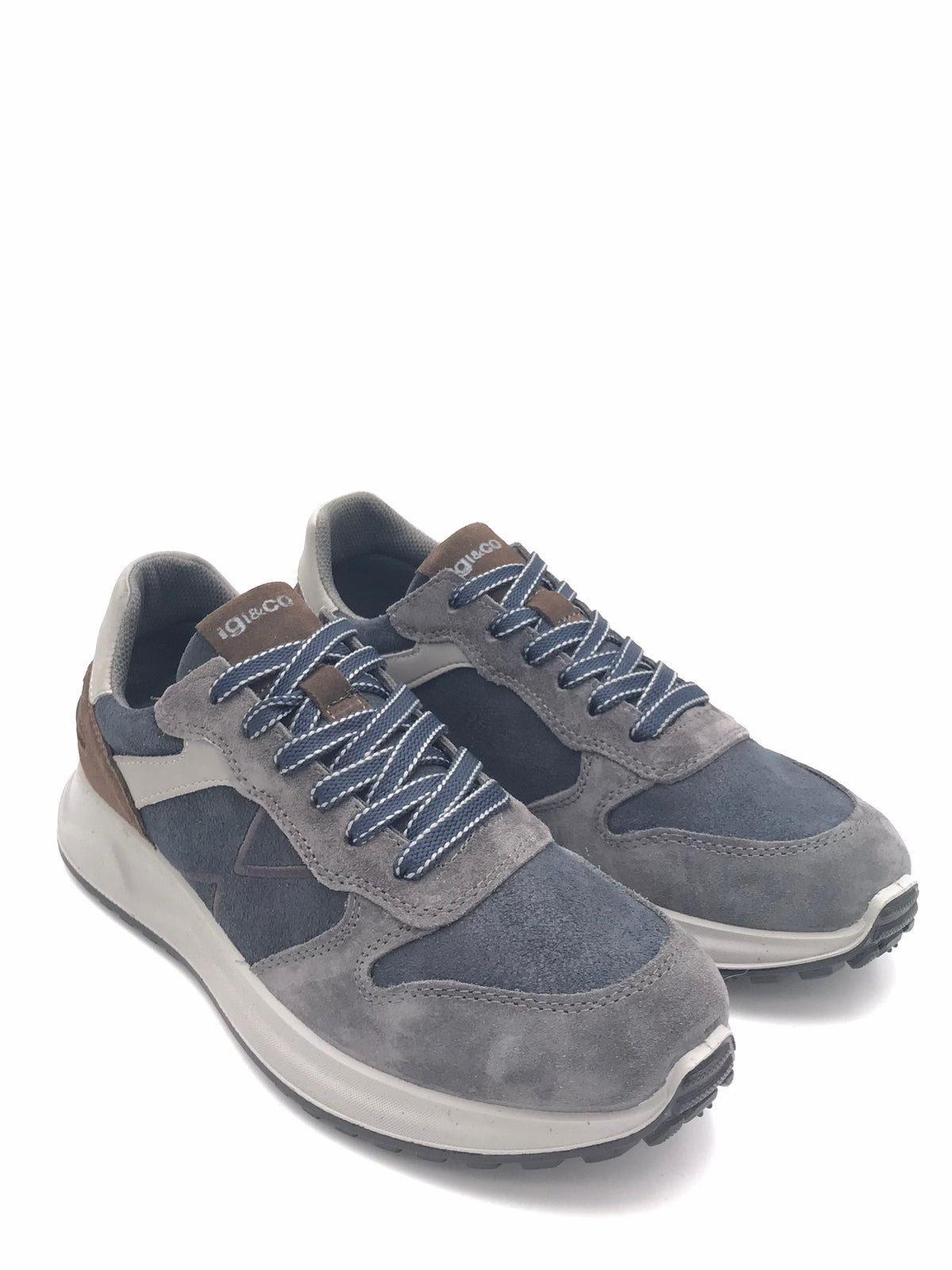 Sneakers Saronno antracite-blu 8638911 ANTRACITE-BLU IGI&CO 