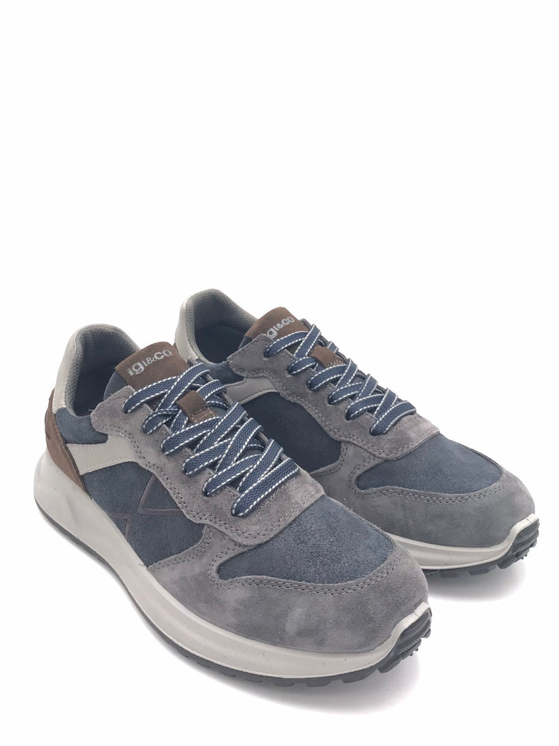 Sneakers Saronno antracite-blu 8638911 ANTRACITE-BLU IGI&CO 