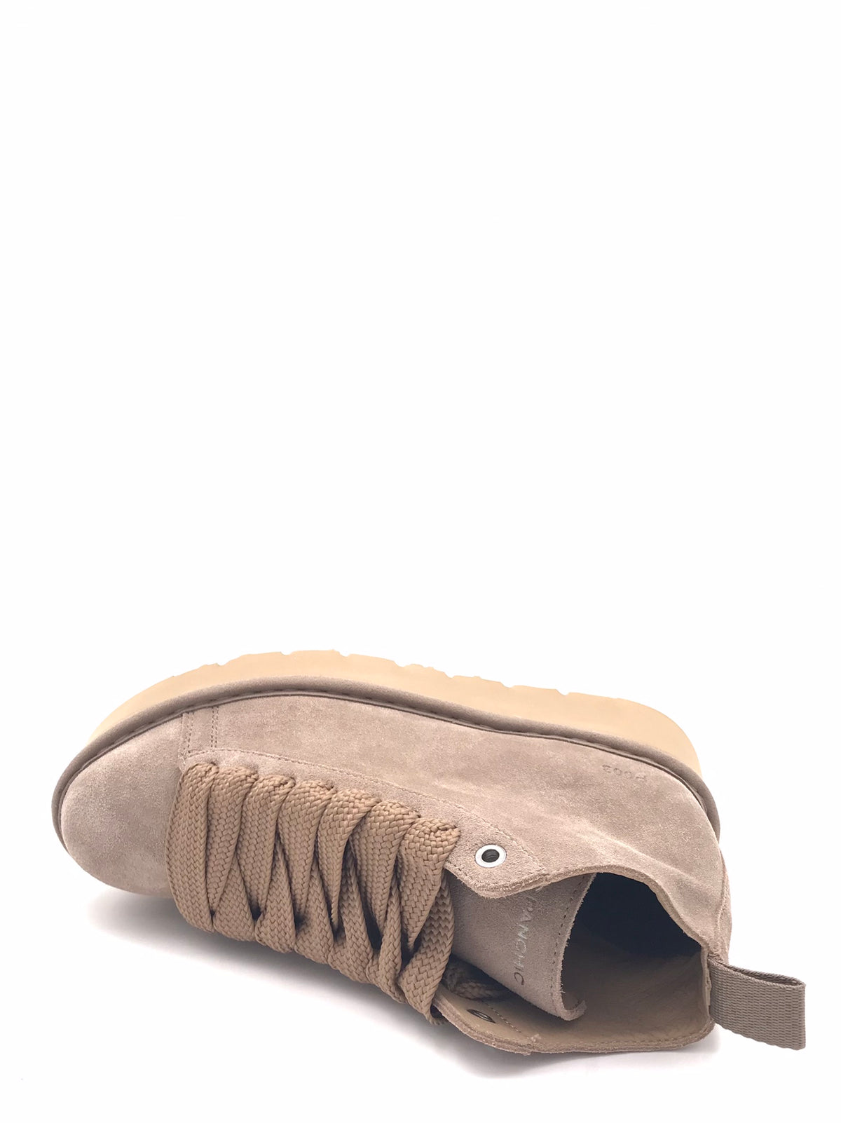 Ankle boot in crosta beige P003 BEIGE PANCHIC 