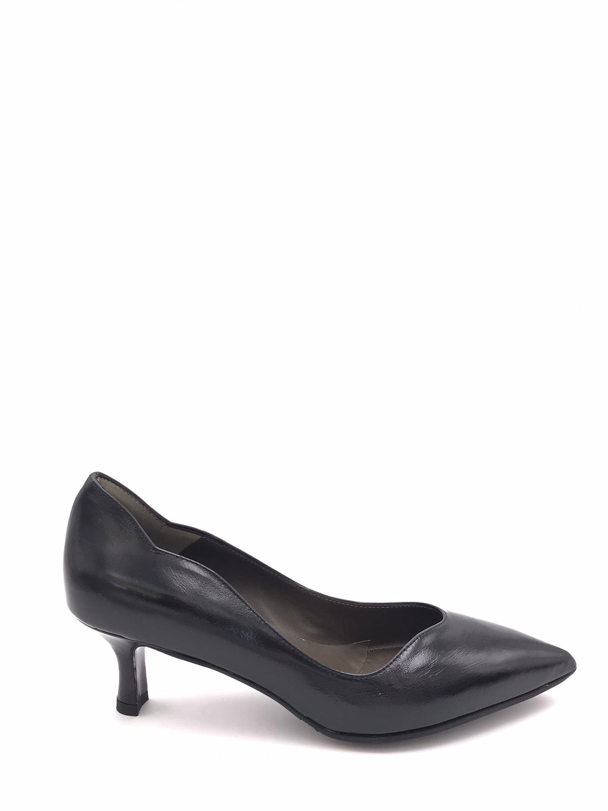 Decollete Lory scollo assimmetrico in naplak nero 1172V LUXNERO ZULIAN 