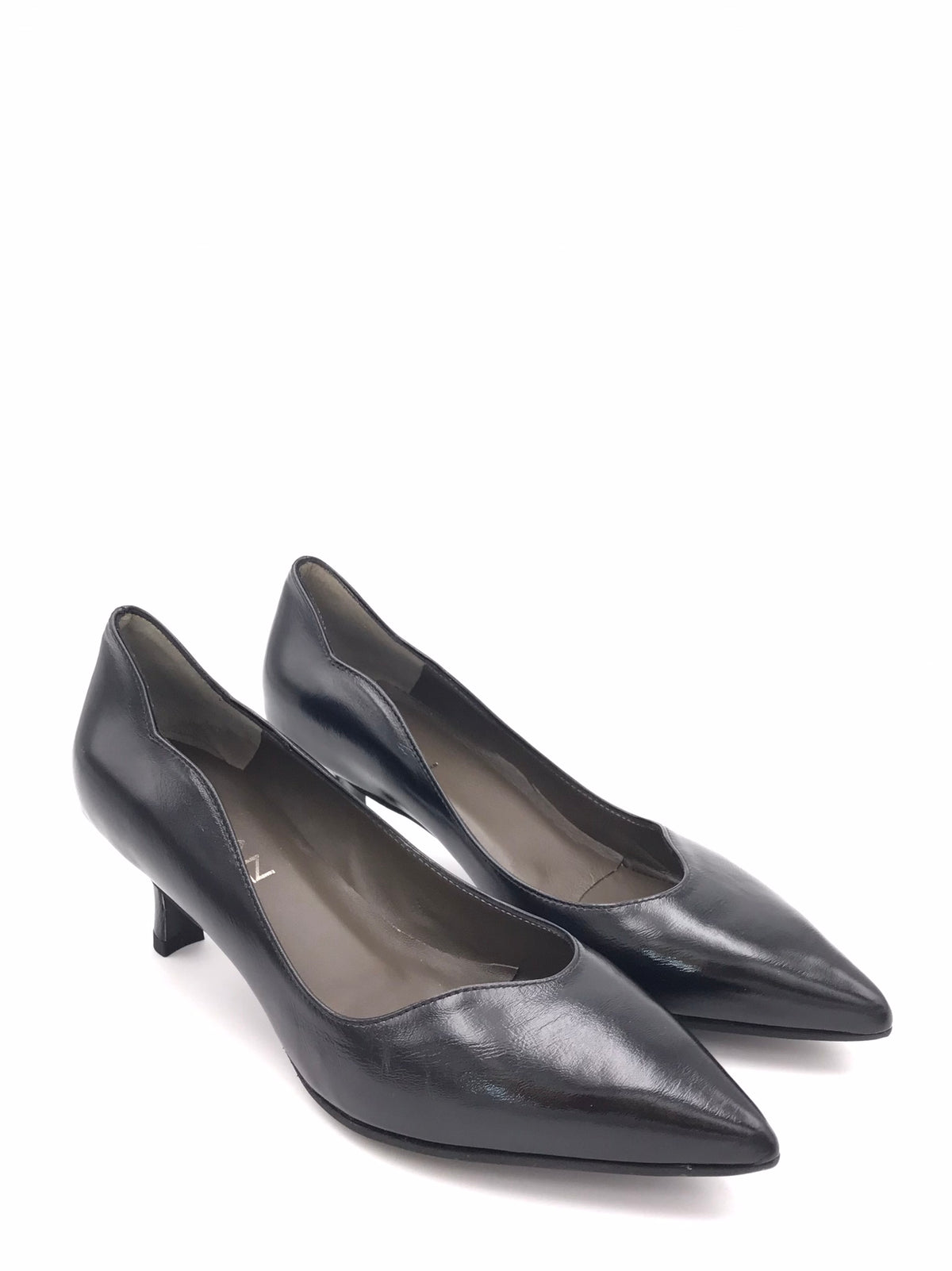 Decollete Lory scollo assimmetrico in naplak nero 1172V LUXNERO ZULIAN 