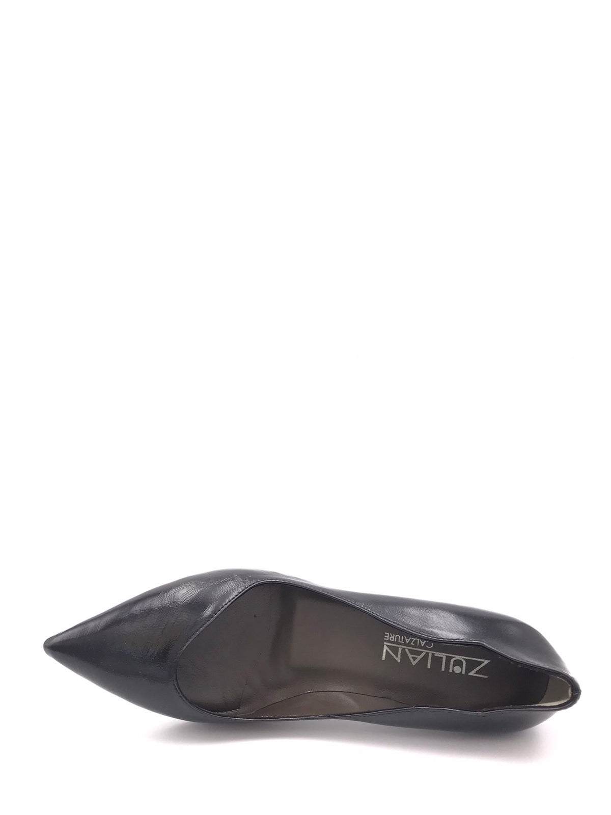 Decollete Lory scollo assimmetrico in naplak nero 1172V LUXNERO ZULIAN 