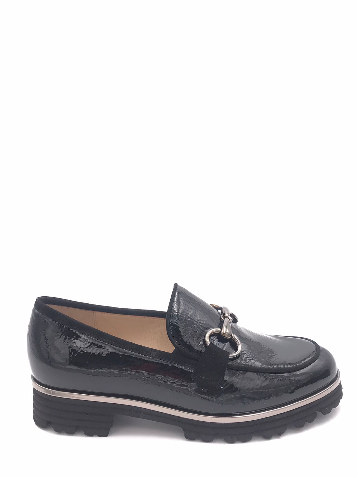 Mocassino Gemy in naplak nero 175 NERO ZULIAN 