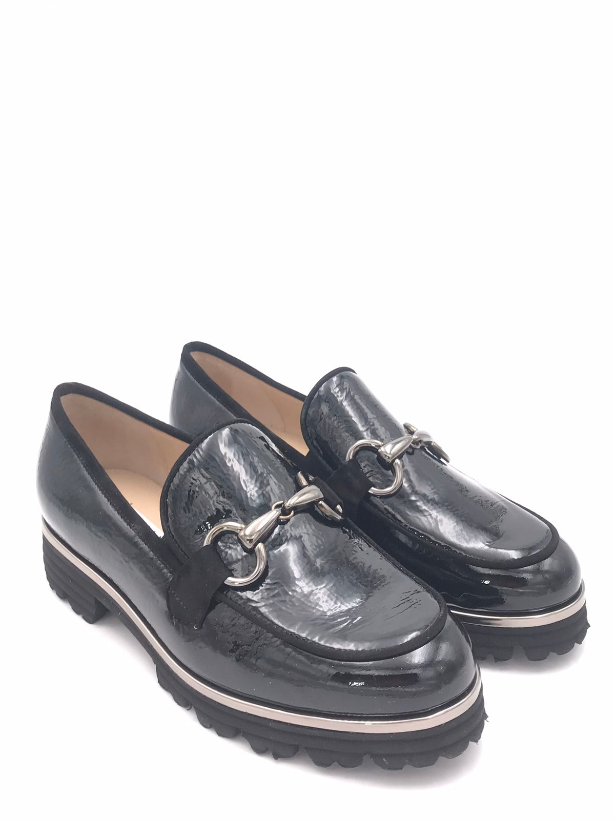 Mocassino Gemy in naplak nero 175 NERO ZULIAN 