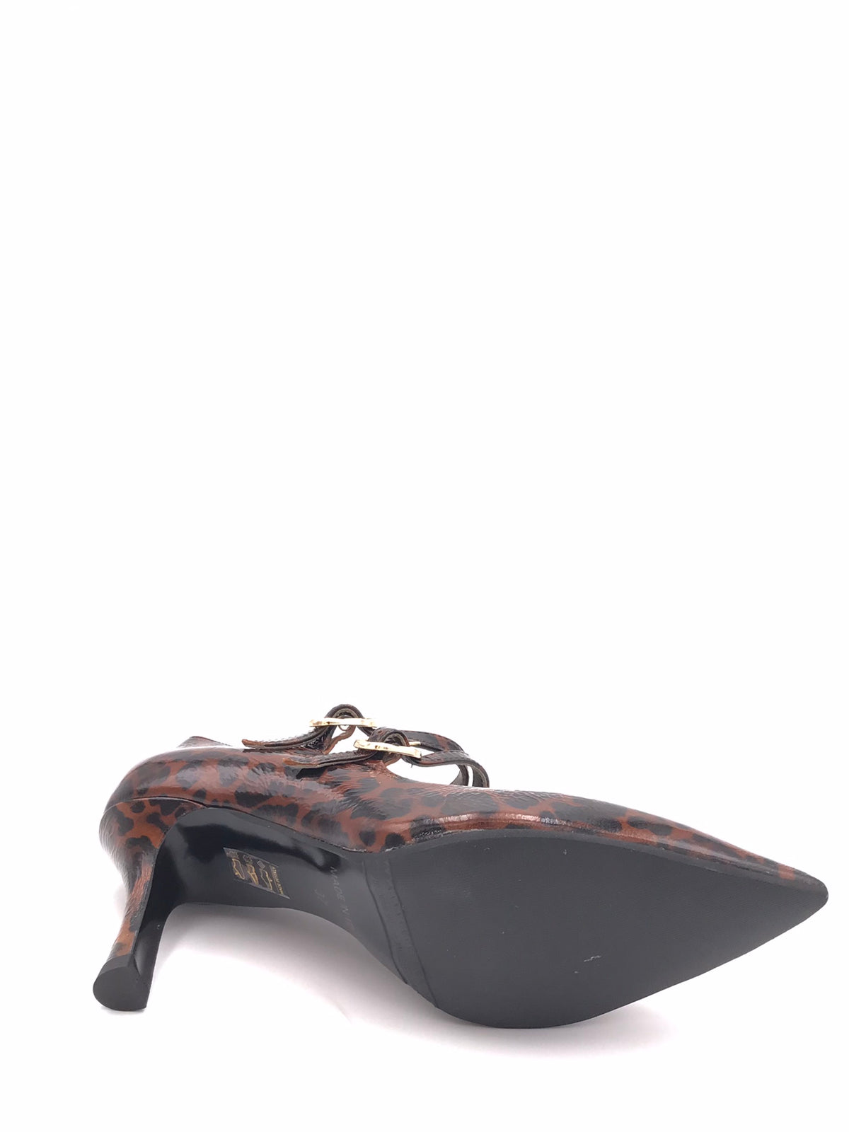 Scarpa Clotilde cinturini in naplak animalier 3796 LUXLEOPARDATO ZULIAN 