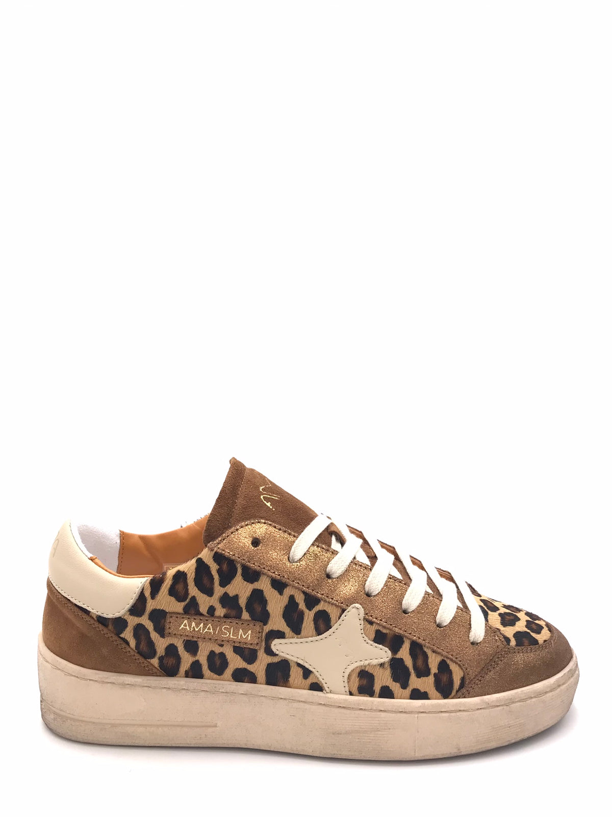 Sneakers Slam in cavallino leopardato 4728 ANIAMLIER AMA BRAND 