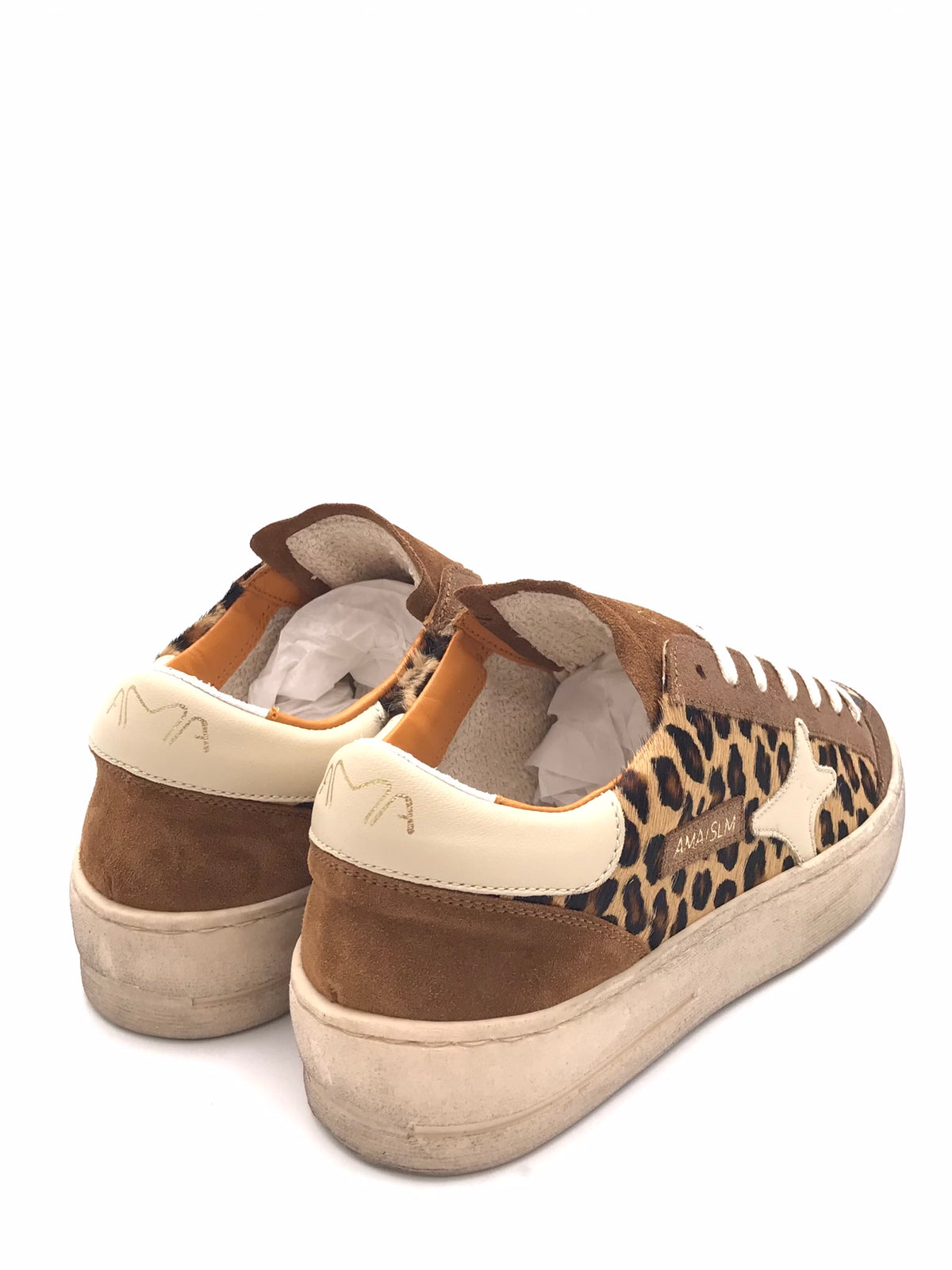 Sneakers Slam in cavallino leopardato 4728 ANIAMLIER AMA BRAND 