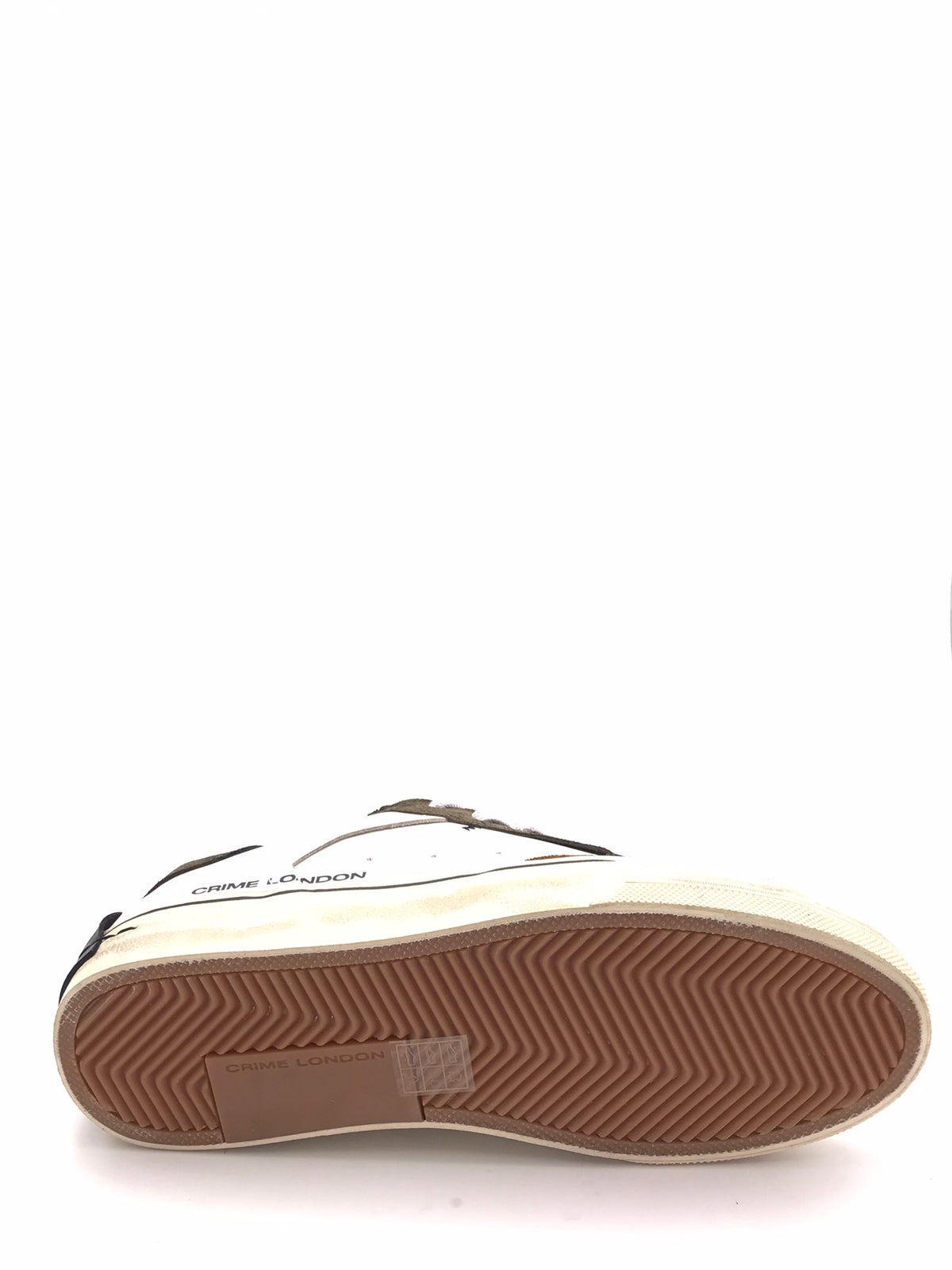 Sneakers Decostructed bianca-militare 10075 BIANCA/MILITARE CRIME LONDON 