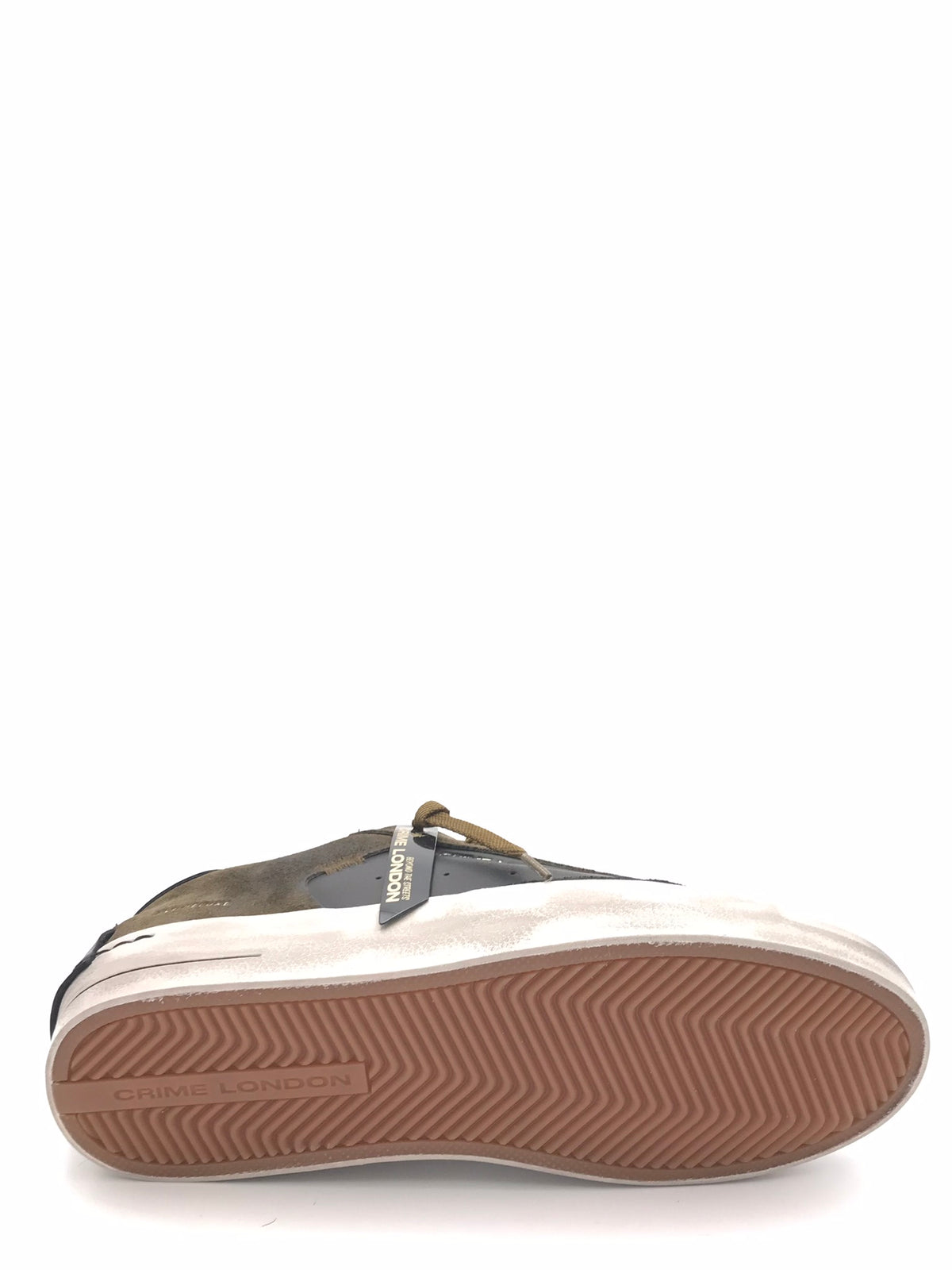 Sneakers sk8 delux nera-militare 10107 NERO/MILTARE CRIME LONDON 