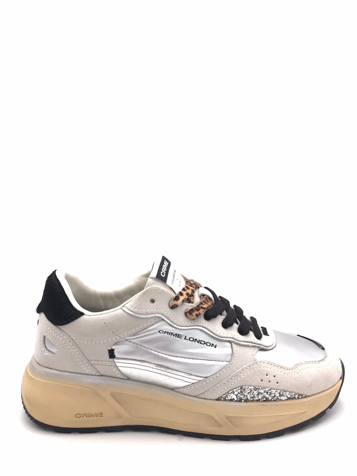 Sneakers running Akira ghiaccio-argento 23702 GHIACCIO/ARGENTO CRIME LONDON 