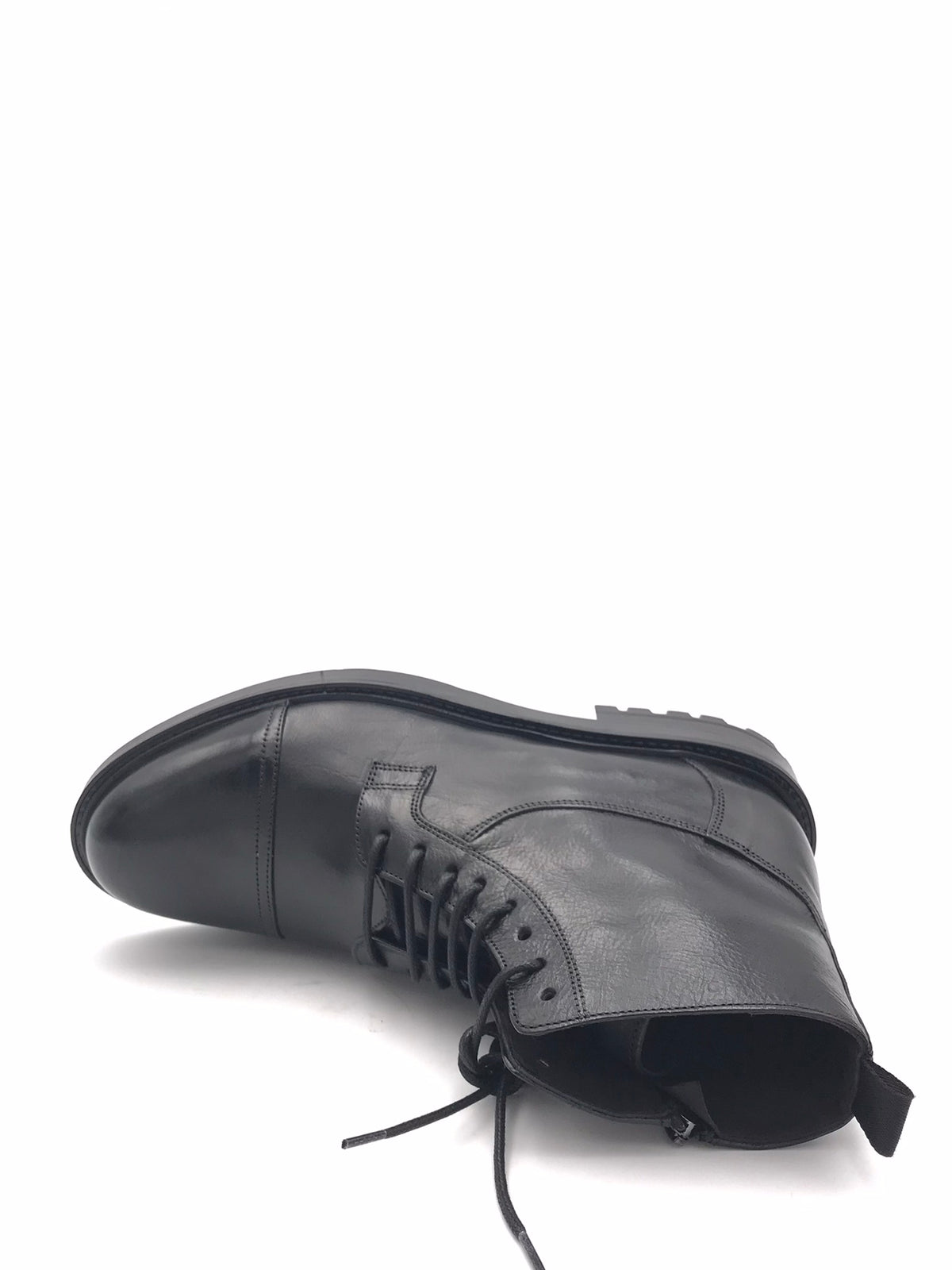 Stivaletto allacciato nero 2236 NERO EXTON 