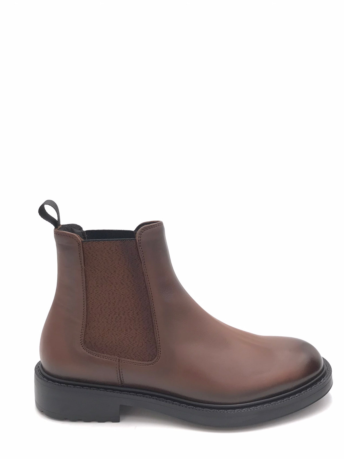 Chalsea boot in pelle marrone A72N2 MARRONE FRAU 