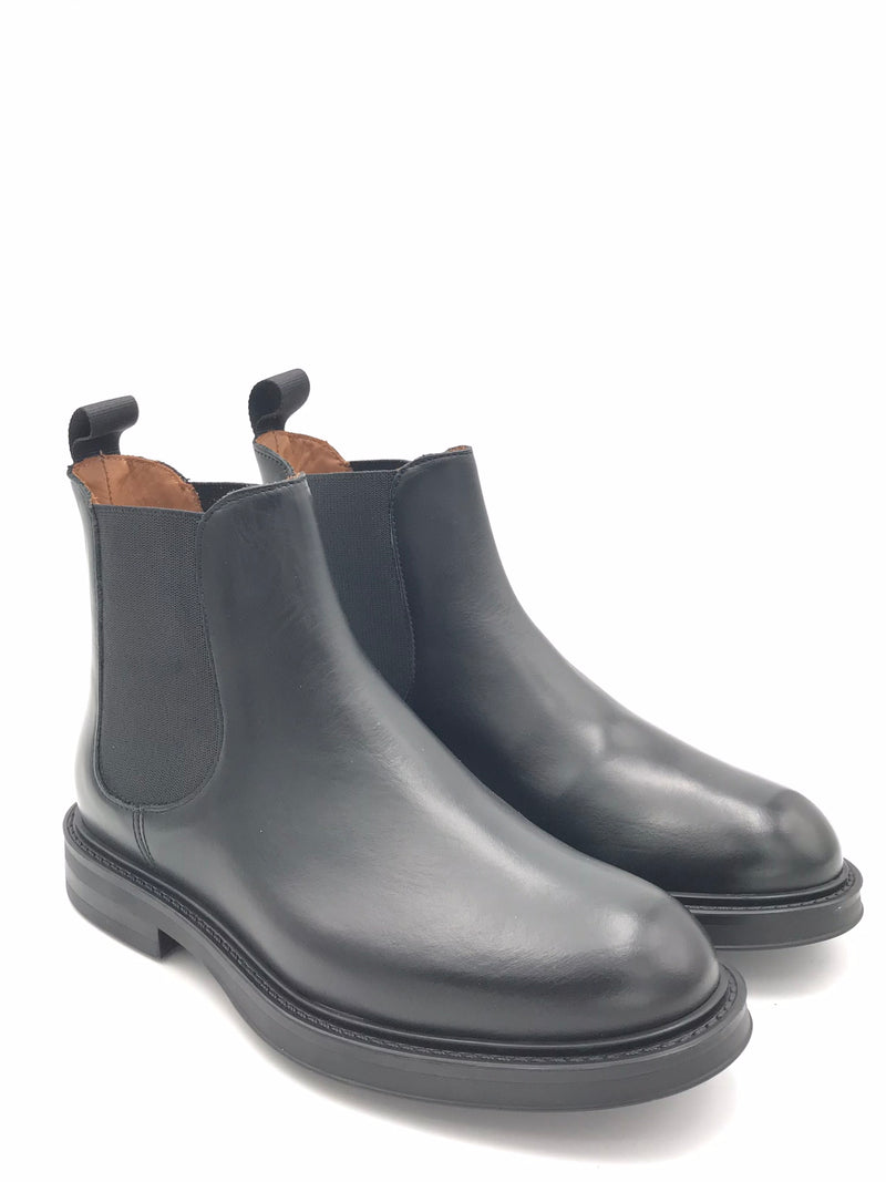 Beatles in pelle nera A73N3 NERO FRAU 