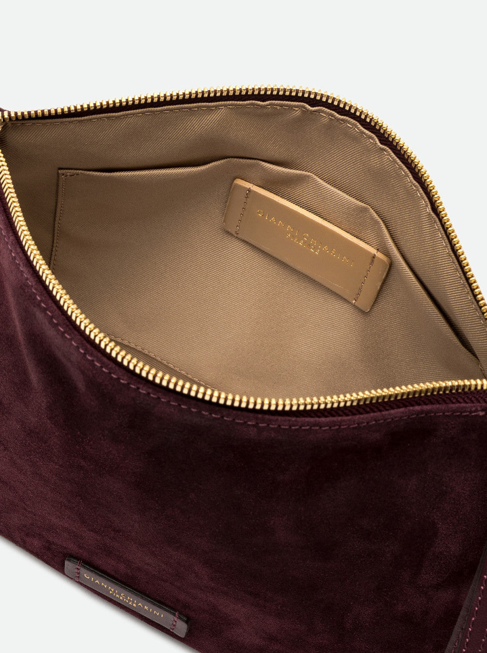 Borsa a tarcolla Nora pouch amarone BS10225 BORDEAU GIANNI CHIARINI 