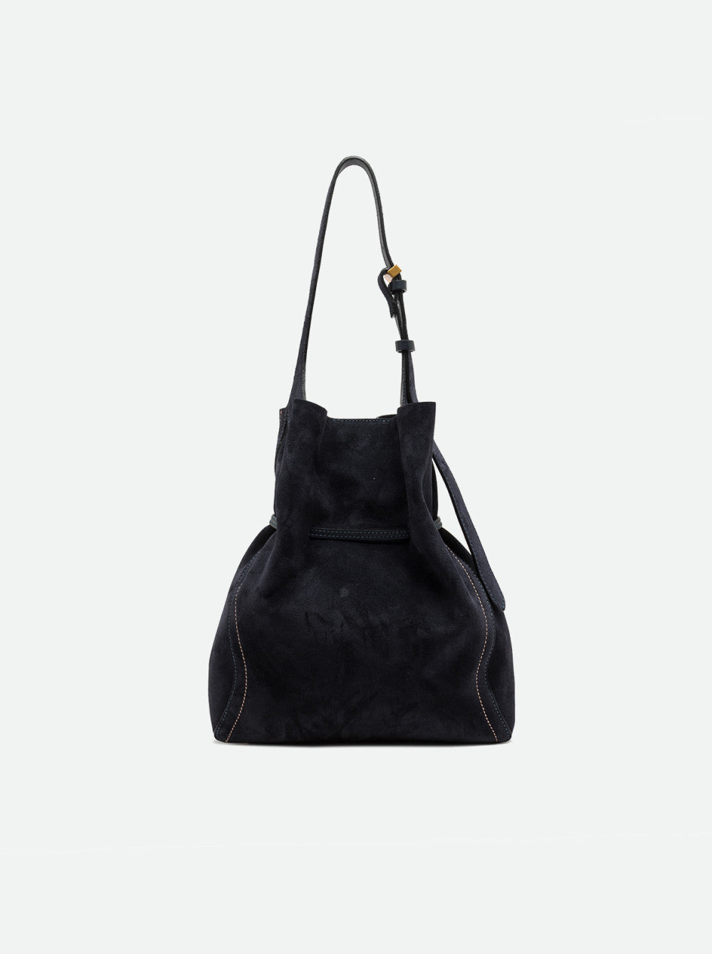Borsa a tracolla Sienna in camoscio notturno BS11787 BLU GIANNI CHIARINI 