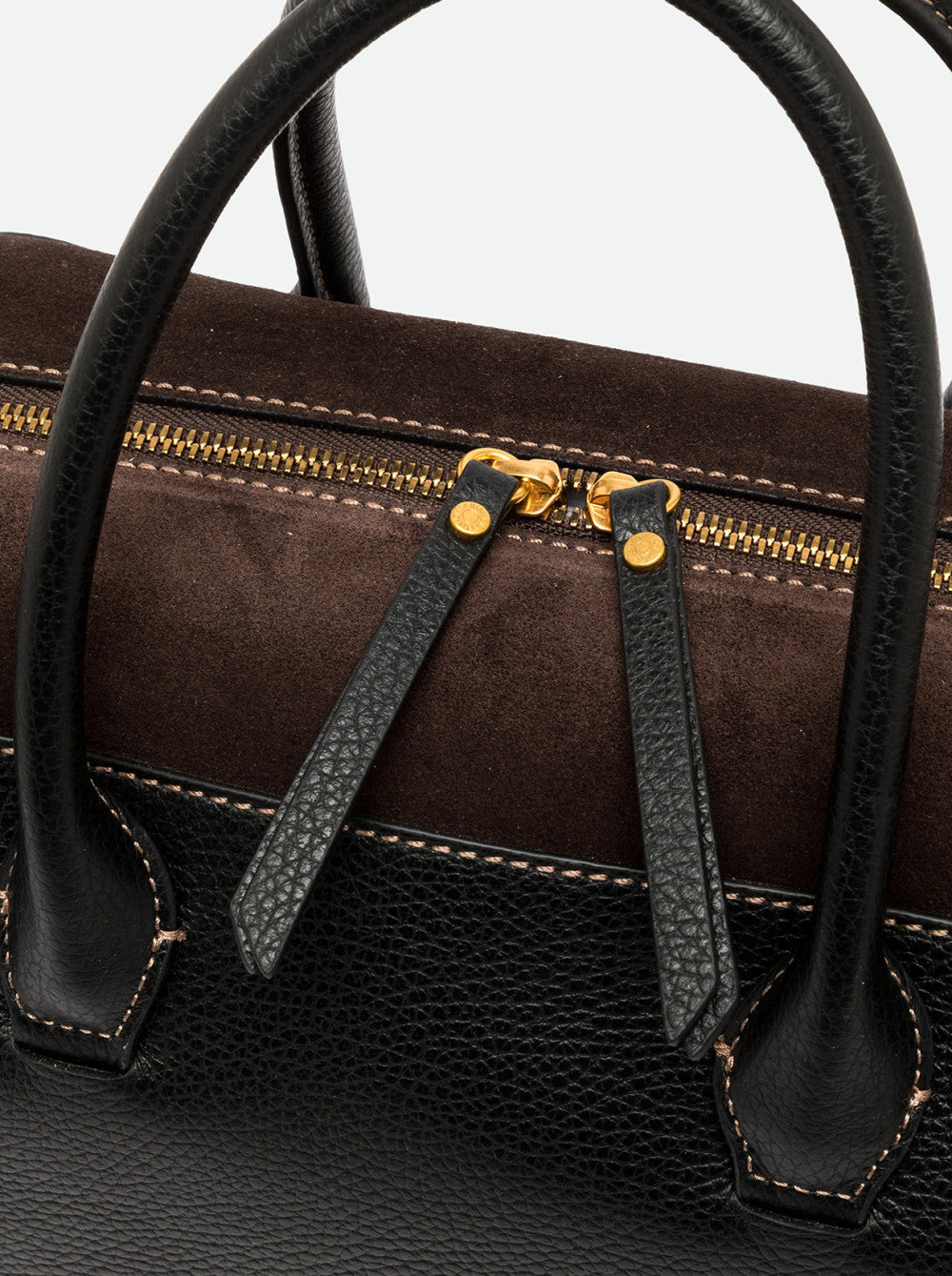 Borsa Gemma large nero-marrone BS12241 NERO/MARRONE GIANNI CHIARINI 