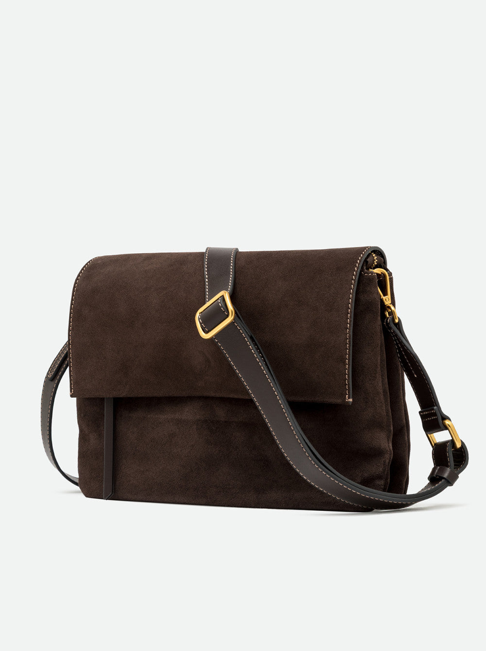 Borsa a tarcolla Three large moka BS12295 MARRONE GIANNI CHIARINI 