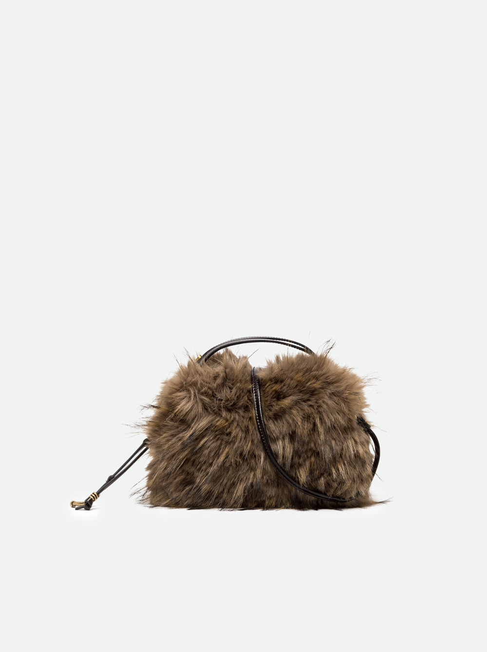 Borsa Alifa fur small espresso BS12565 MARRONE GIANNI CHIARINI 