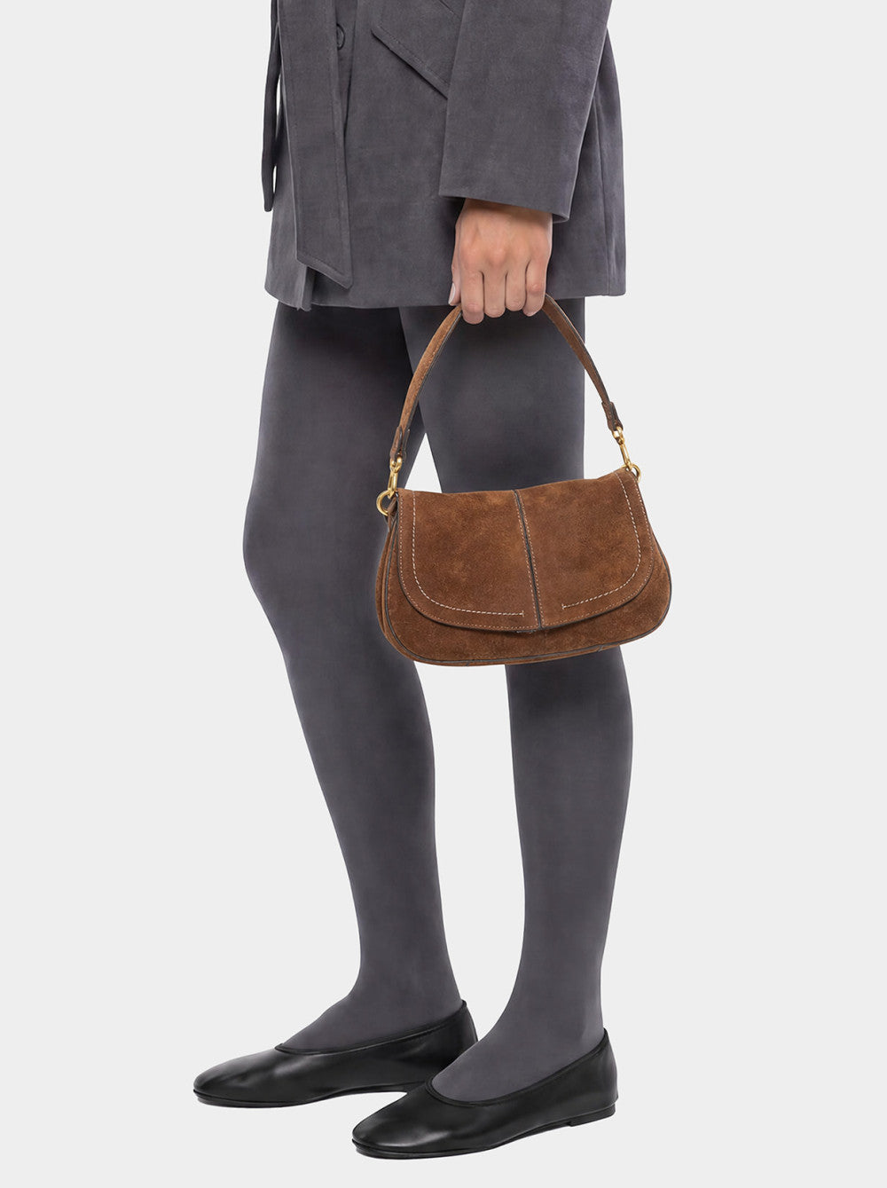 Borsa Helena round small cognac BS12618 CUOIO GIANNI CHIARINI 