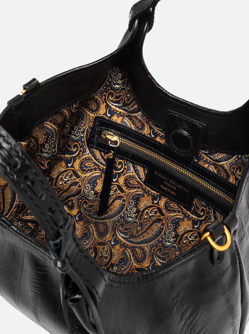 Borsa Dua media in anguilla nera BS12679 NERO GIANNI CHIARINI 