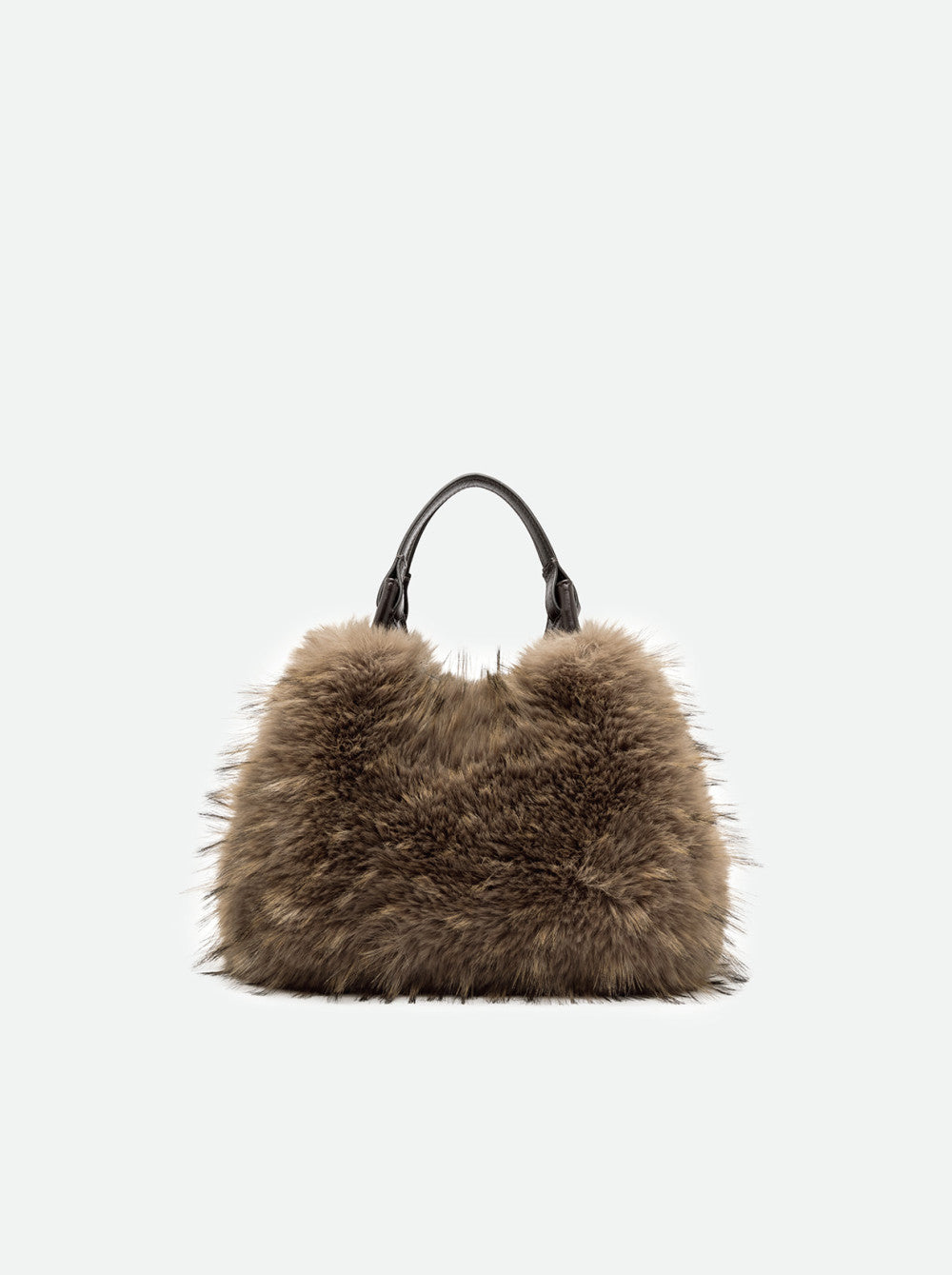 Borsa Alifa fur medium espresso BS12759 MARRONE GIANNI CHIARINI 