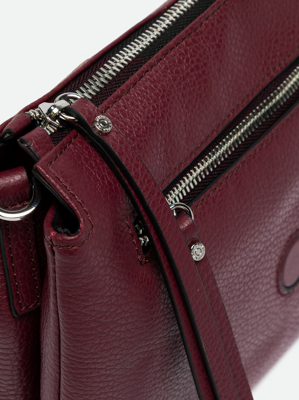 Borsa a tarcolla Three antique ruby BS4364 BORDEAU GIANNI CHIARINI 