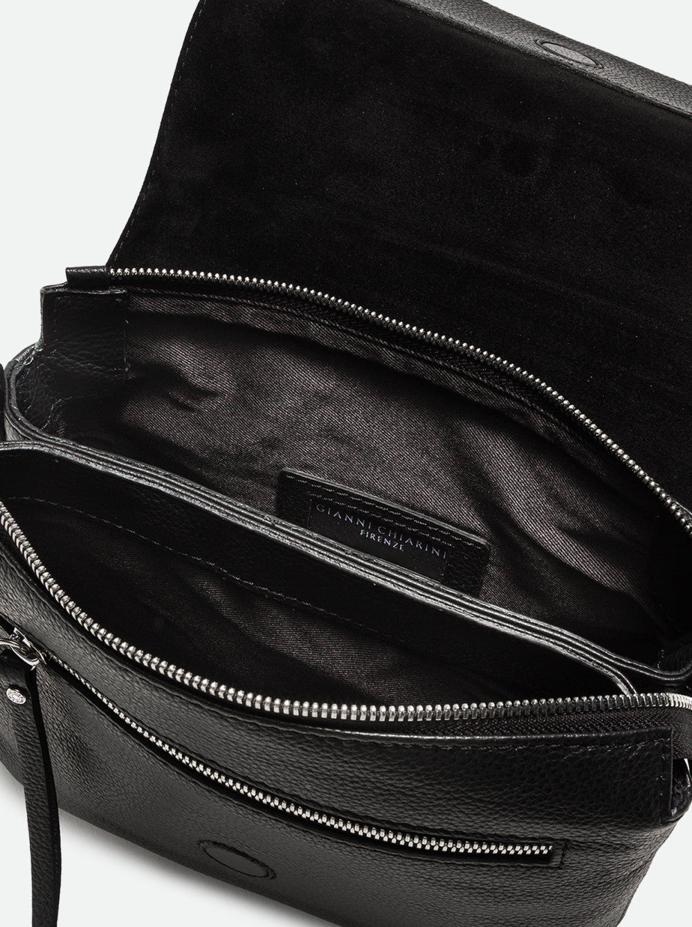 Borsa a tarcolla Three nera BS4364 NERO GIANNI CHIARINI 