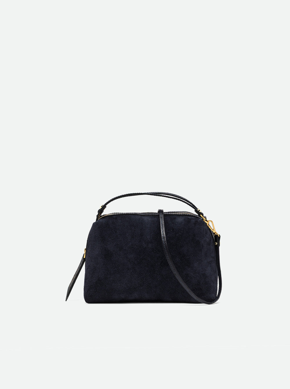 Borsa Alifa in camoscio notturno BS8628 BLU GIANNI CHIARINI 