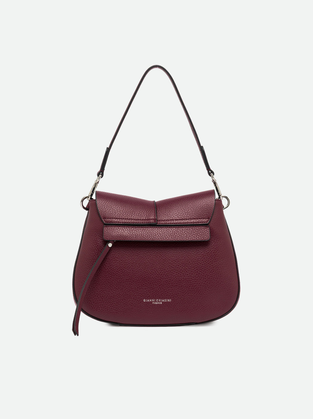 Borsa Helena round medium bordò BS9036 BORDEAU GIANNI CHIARINI 