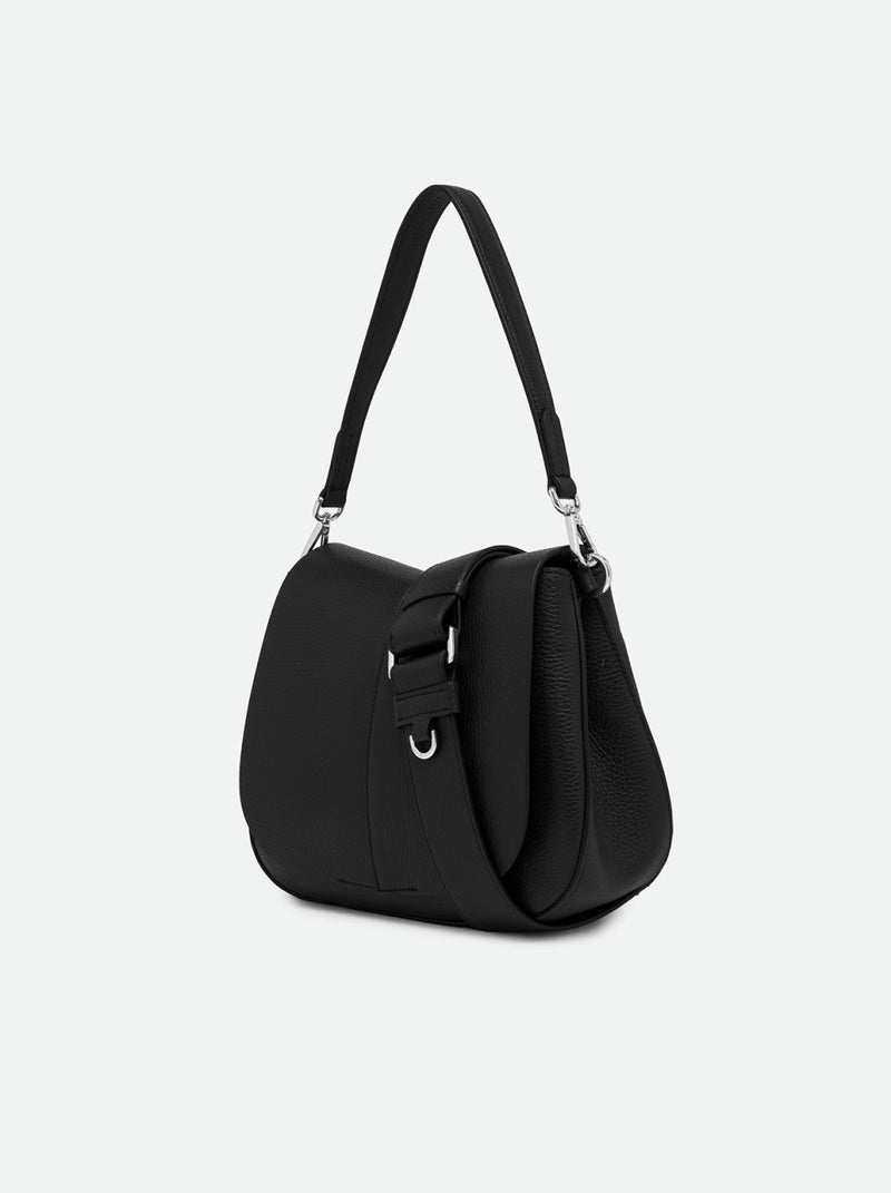 Borsa Helena round medium nera BS9036 NERO GIANNI CHIARINI 