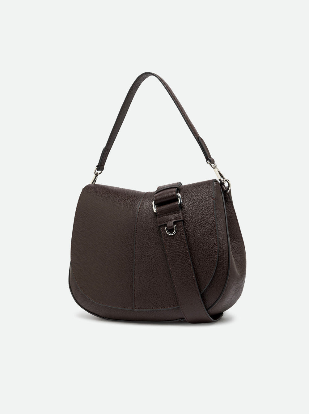 Borsa Helena round large espresso BS9037 MARRONE GIANNI CHIARINI 