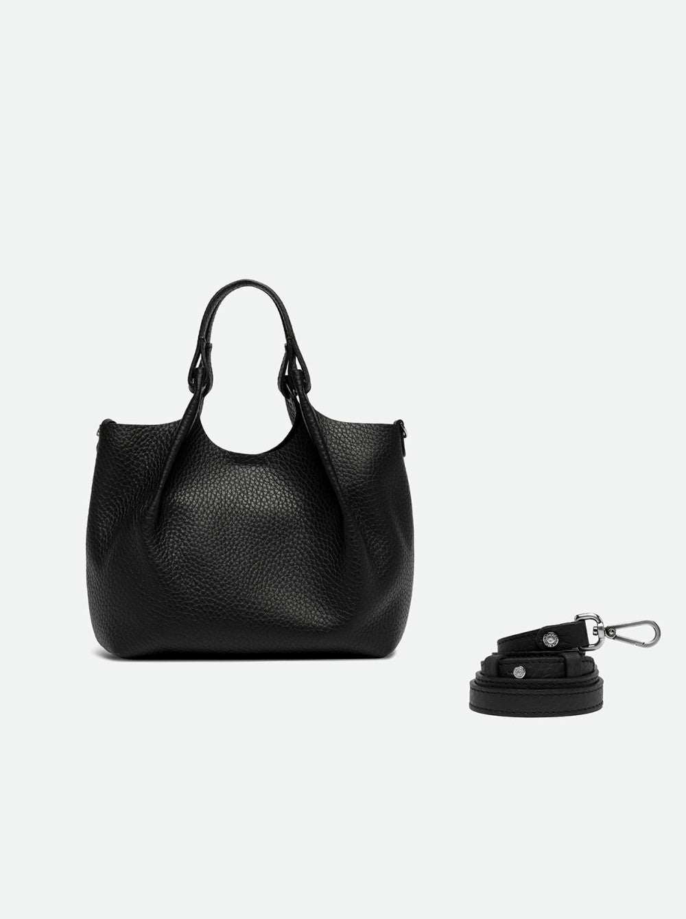 Borsa Dua media nera BS9719 NERO GIANNI CHIARINI 
