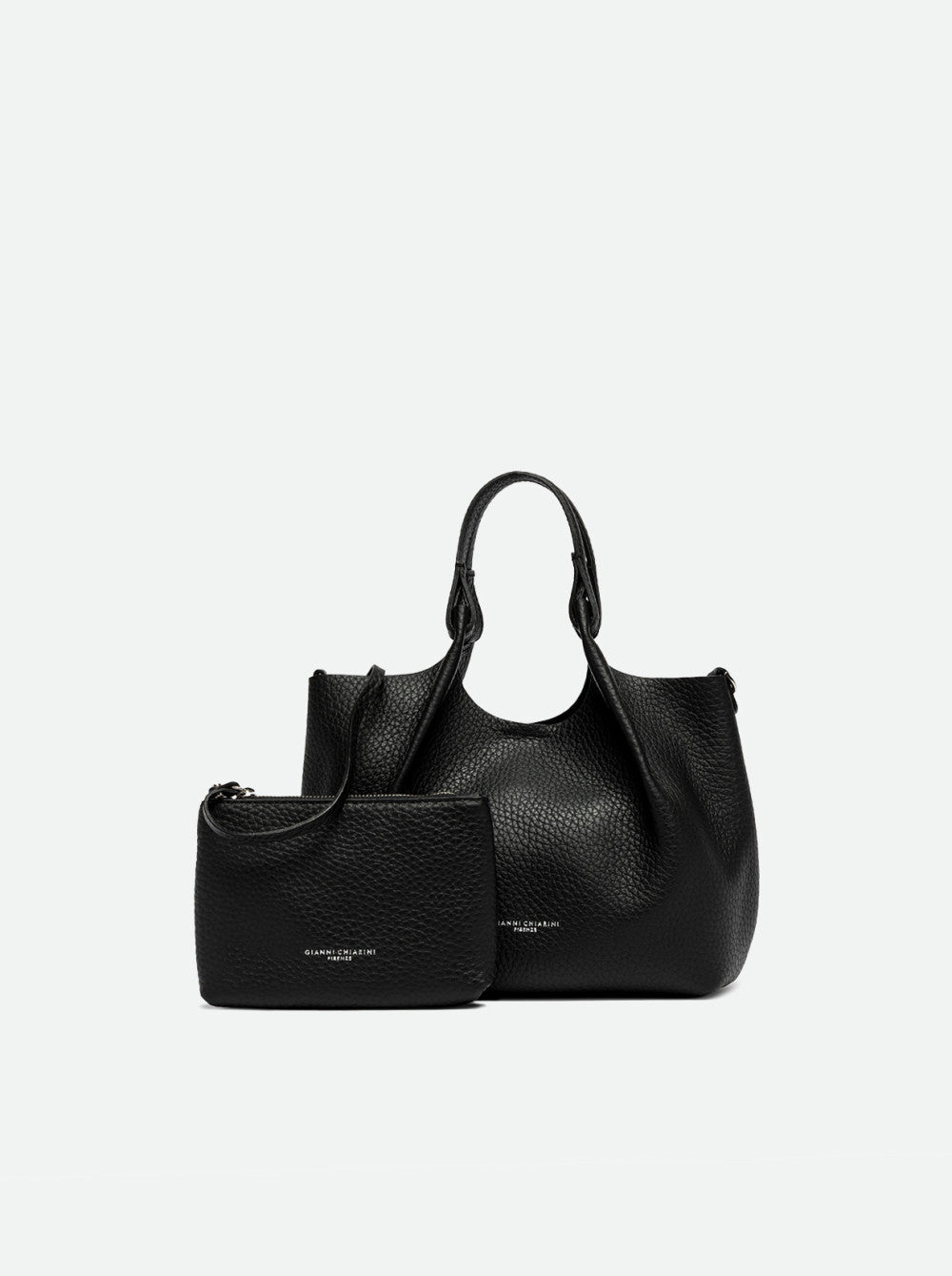 Borsa Dua media nera BS9719 NERO GIANNI CHIARINI 