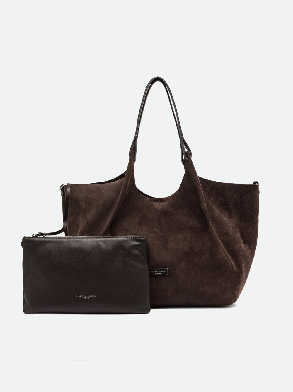 Borsa Dua large moka BS9800 MARRONE GIANNI CHIARINI 