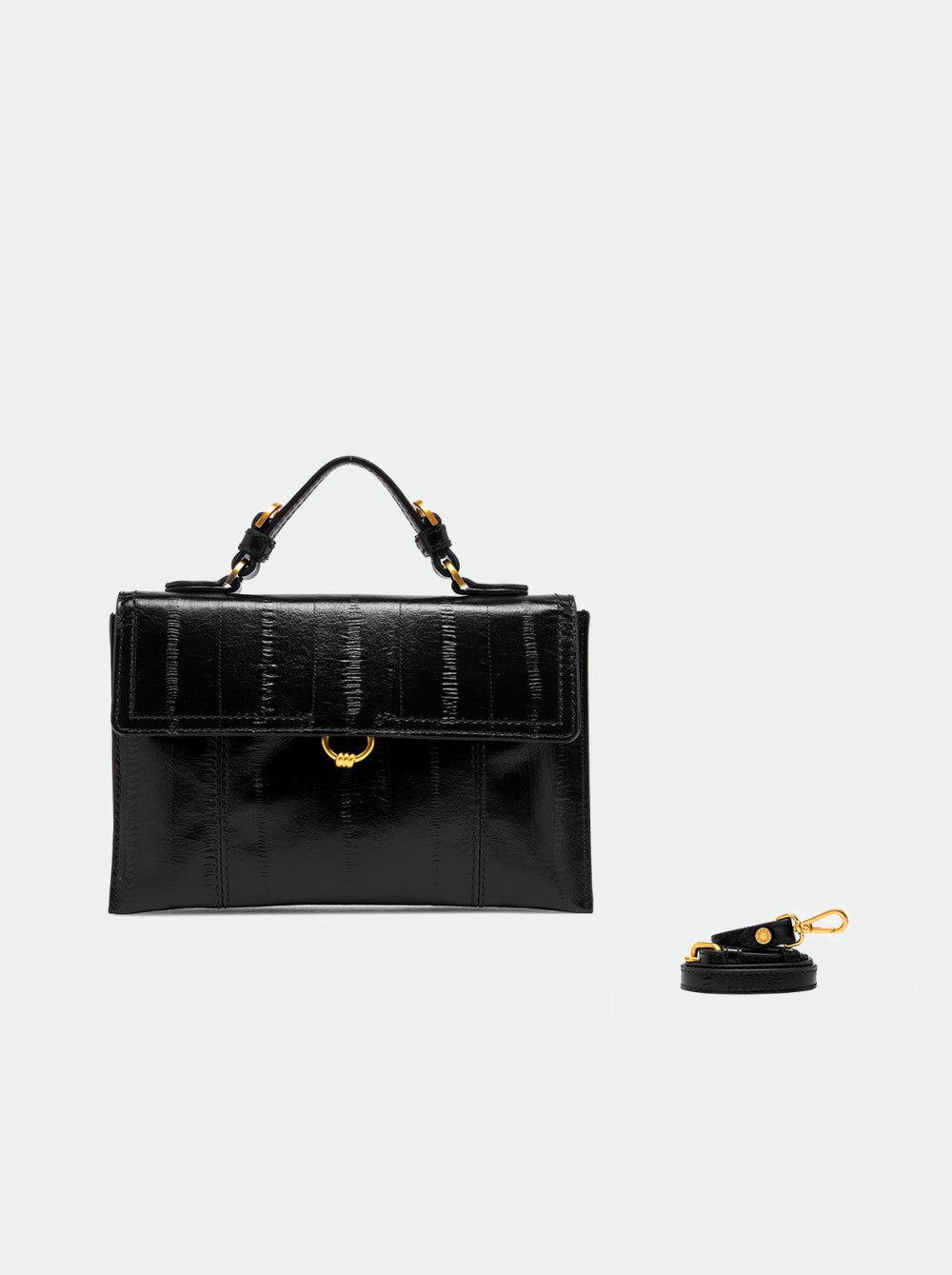 Borsa Vicky in anguilla nera BSW6012 NERO GIANNI CHIARINI 