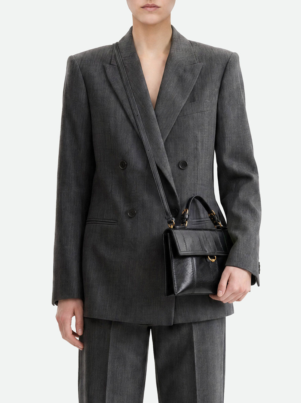 Borsa Vicky in anguilla nera BSW6012 NERO GIANNI CHIARINI 