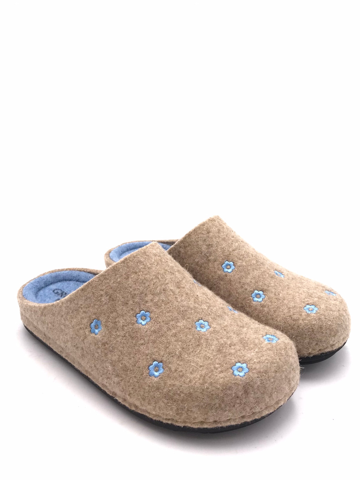 Cibatta Pila in lana cotta beige-azzurro CI2971 BEIGE/AZZURRO GRUNLAND 